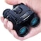USCAMEL Black  20x22 Compact Zoom Binoculars Folding HD Powerful Mini Telescope Black