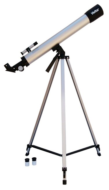 Vivitar Tel50600 60X120X Telescope Refractor With Tripod Black