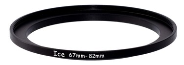 Desmond Photographic ICE 67mm to 82mm Step Up Ring FilterLens Adapter 67 Male 82 Female Stepping Adapter