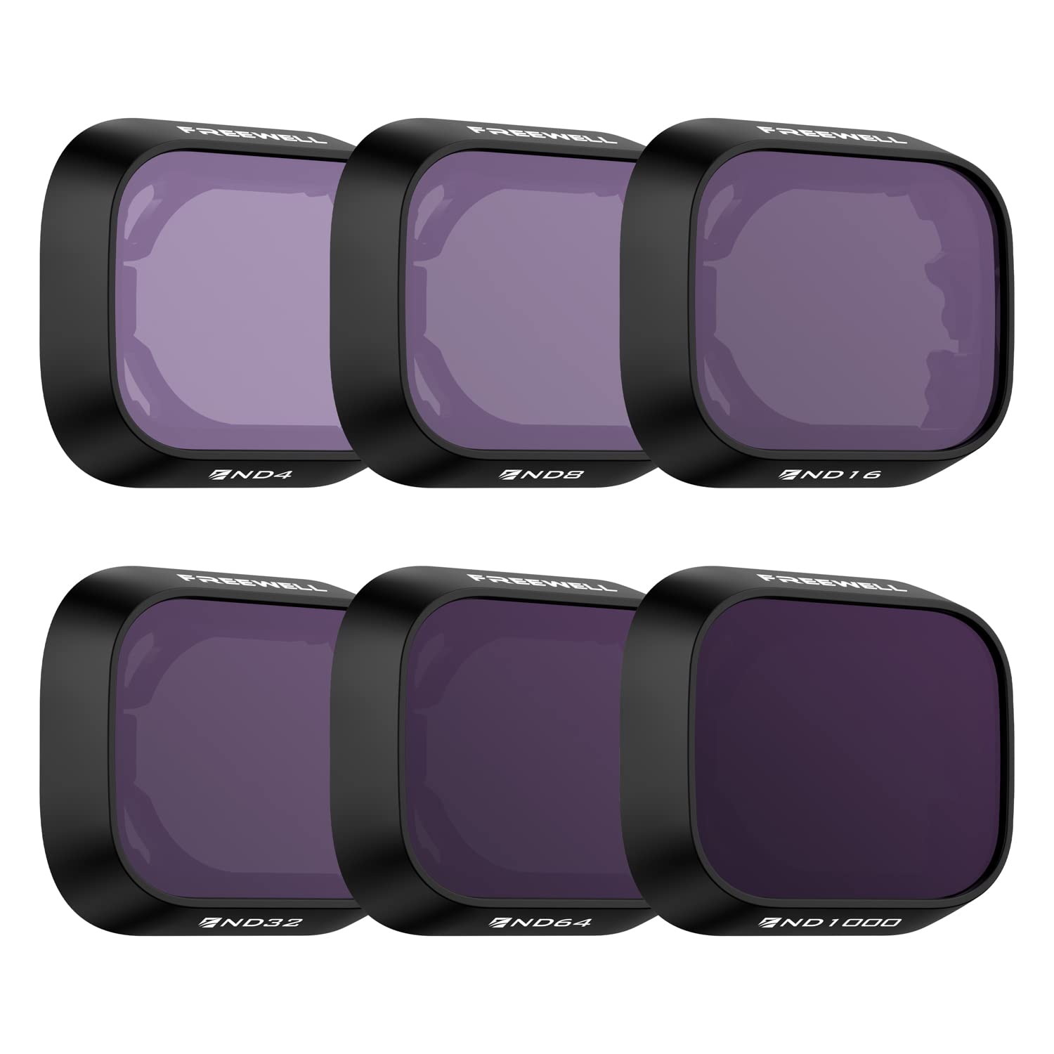 freewell Freewell All Day 6-pack ND4 ND8 ND16 ND32 ND64 ND1000 Filters With Mini 3 Pro Mi
