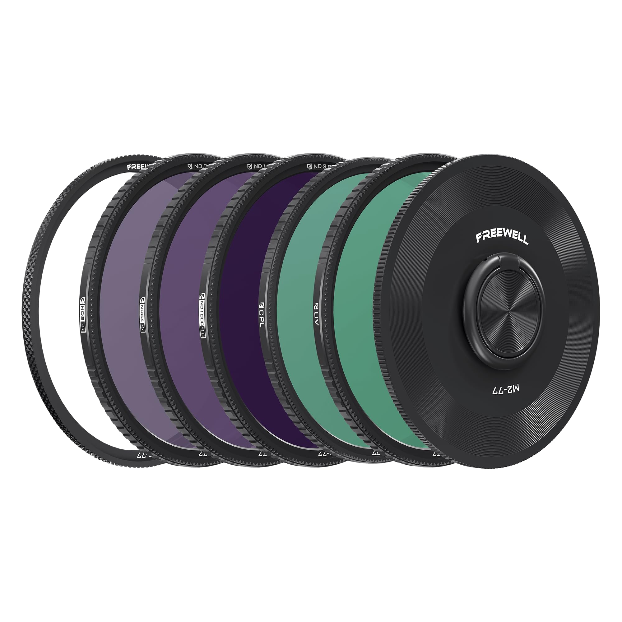 freewell Freewell M2 Magnetic Quick Swap 5pack ND8 ND64 ND1000 Cpl Uv Filters