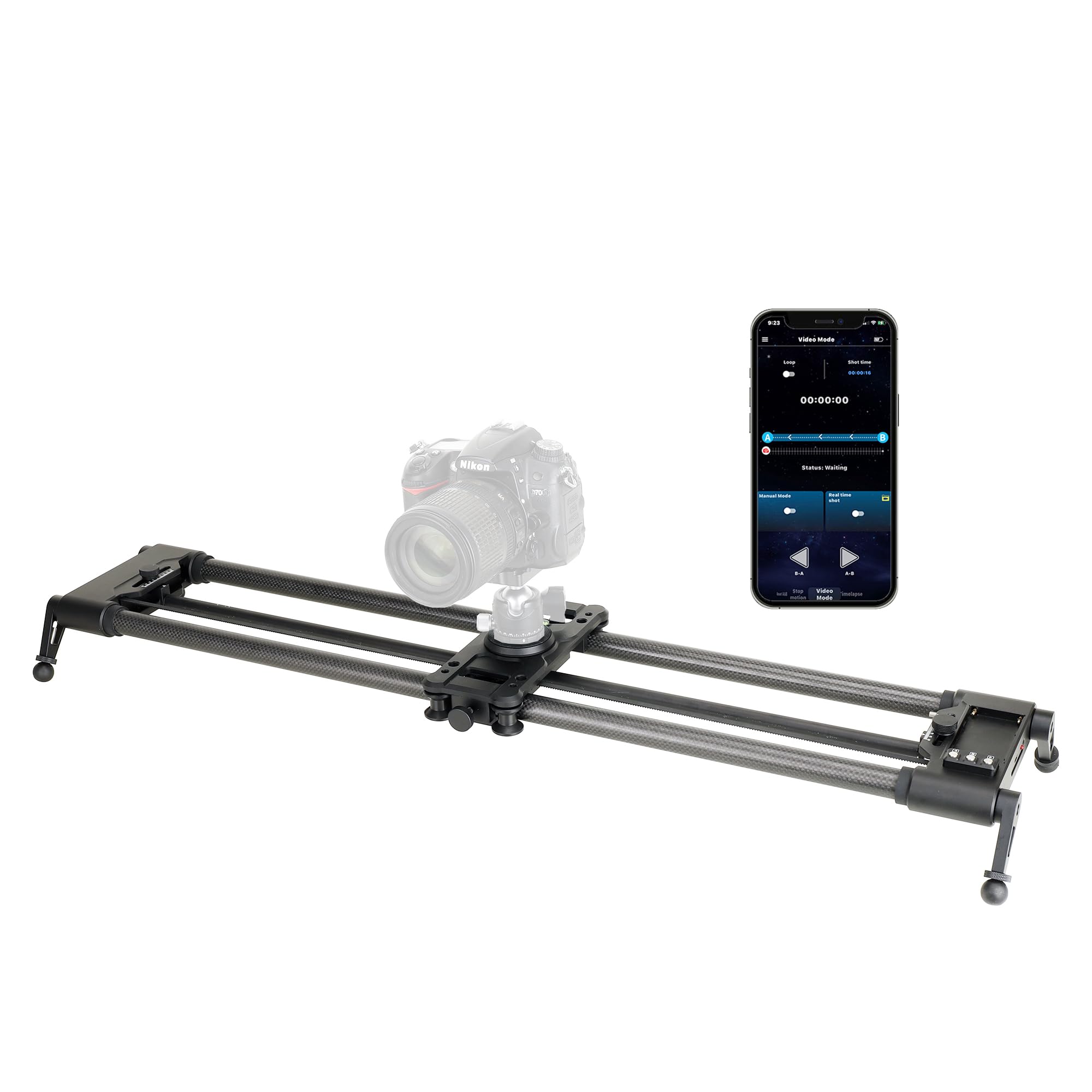 كونوفا Konova New G1 Wireless Motorized Carbon Slider For Video Time Lapse Stop Motion