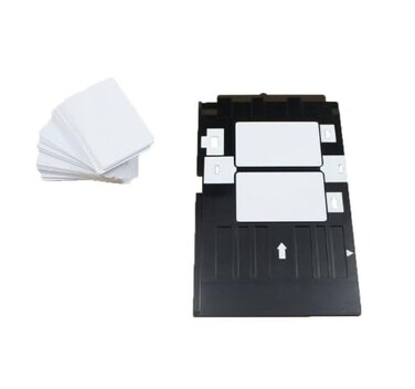 BONOCO PVC ID Card Tray Plastic Card Printing Tray for Epson L800 L801 L805 L810 R260 R265 R270 R280 R290 R380