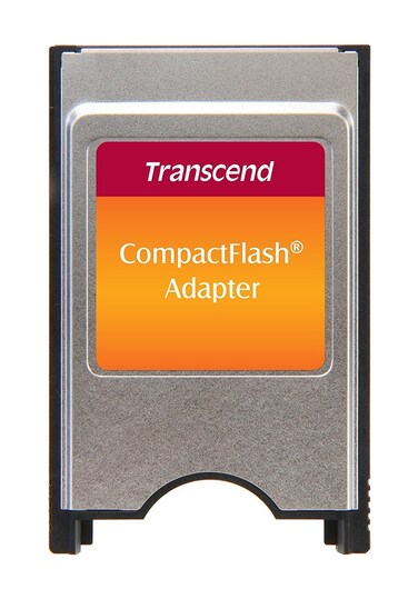 Transcend TS0MCF2PC PCMCIA CompactFlash Adapter Grey 1 Pack