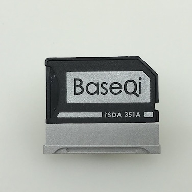 BASEQI Aluminum MicroSD Adapter for Microsoft Surface Book  Surface Book 2  Surface Book 3 15 Model351A