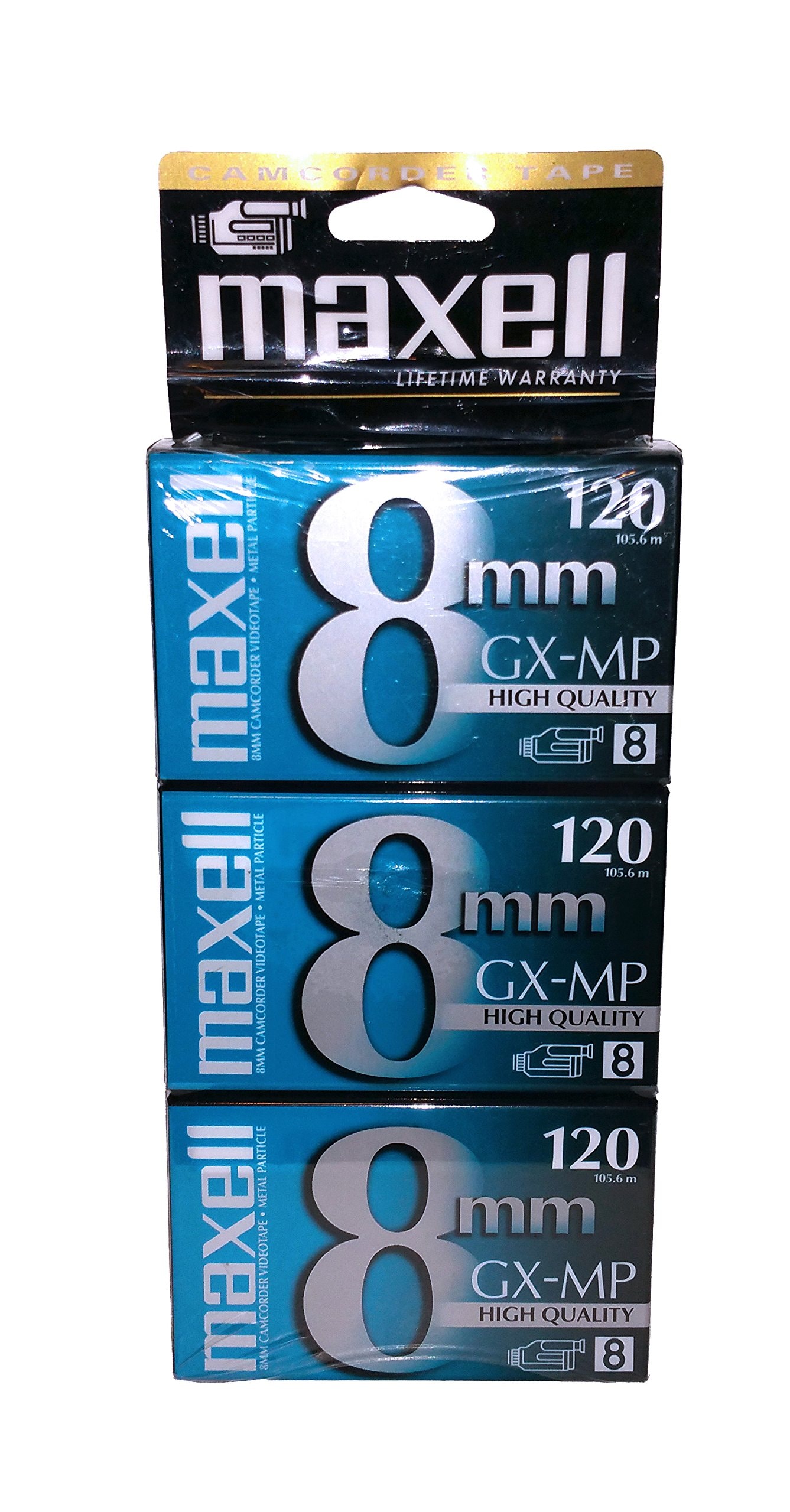 Maxell Maxell Gxmp 120 Camcorder Tapes 3 Pack