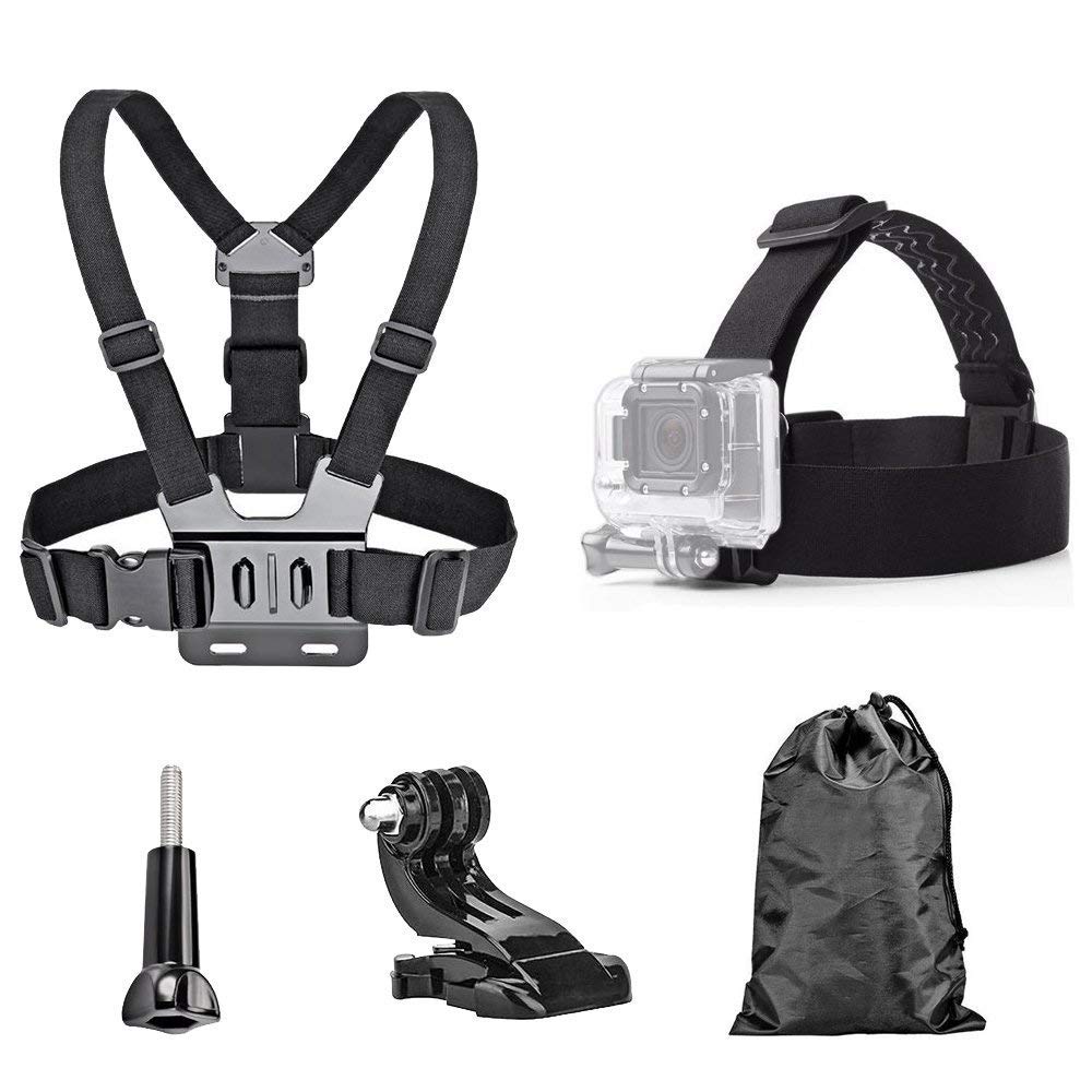 tekcam Tekcam Action Camera Head Strap Chest Strap Mount