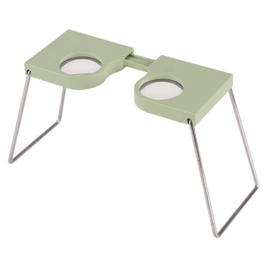 DMITER 4X Pocket Stereoscope Durable Collapsible Pocket Stereoscope for Precision Viewing on The Go