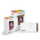 Polaroid HiPrint  Paper Bundle  2nd Generation Bluetooth Connected 2x3 Pocket Photo DyeSub Printer  White Printer  40 Photos 6438