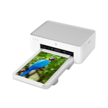 Xiaomi Instant Photo Printer 1S Set  Desktop Photo Printer HighResolution Image Quality 6inch3inch Photographic Paper and Ribbon Set Instant Printing from Smartphone or Computer