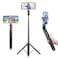 ULANZI Magnetic Cell Phone Tripod Compatible with MagSafe SK05 Phone Tripod 6299 Extendable Magnetic Selfie Stick Tripod Stand with Wireless Remote Tripod for iPhone 14 13 12  All Phones