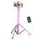 Sensyne 62 Selfie Stick4 in 1 Professional Selfie Stick Tripod with Wireless Remote and Phone Holder Phone Tripod with 14 Screw Compatible with iPhone Android Phone Camera