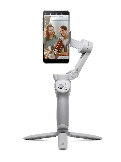 DJI OM 4  3Axis Smartphone Gimbal Magnetic Design Portable and Foldable DynamicZoom CloneMe Timelapse Gesture Control Spin Mode Story Mode Slow Motion Panorama