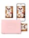 Pricker Sticker Printer Pink 6PASS Instant Mobile Multi Portable Printer 256x357 inch Includes Photo 10 Sheets  Label 10 Sheets