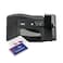 2ID Fargo DTC4500e Dual Sided ID Card Printer  055100  Professional ID Card Machine for Corporate Government Student IDs and More