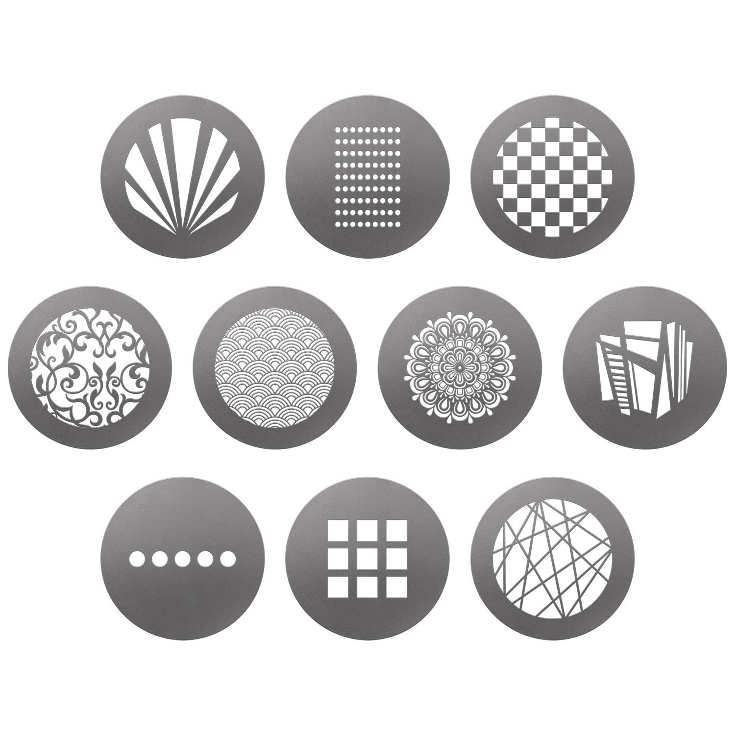 ويستكوت Westcott Gobo Pack Pattern Designs 10pack For Use With Optical Spot By Lindsay A