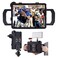 MegaMount Multimedia Rig Case Video Stabilizer for Apple iPad Pro 129 inch Latest 2020 4th GEN and 2018 3rd Gen not 12 Attach Lenses Lights Mics for Video Recording Mounts on Tripods  Monopods