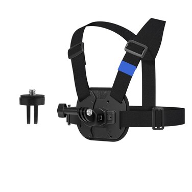 BTG Sports Camera Quick Release Vest Chest Strap for DJI Pocket 3 2 Action 4 3 Insta360 X4 X3 Go 3 Action Camera Accessories Chest Band Chest Mount Chest Strap