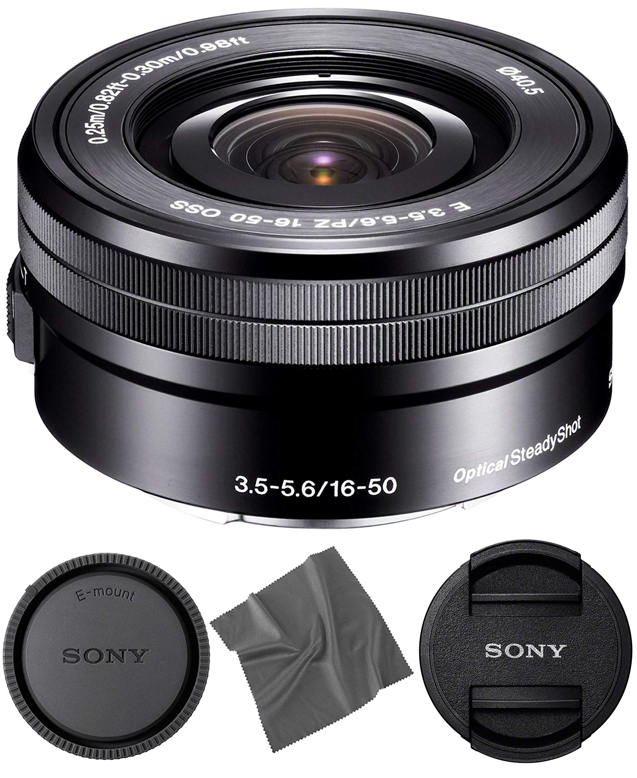 aom Aom Sony SELP1650 16- Oss Lens Sony E Pz 16- F3 5-5 6 Oss Lens Pro Starter Bundl