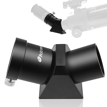 Astromania 125 45Degree Diagonal Prism Optical Prism Inside Rather Than a Mirror which Makes Your Image Clear and Sharp