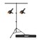 EMART TShape Backdrop Stand 3x65ft Adjustable Green Screen Photo Background Holder Portable Small Back Drop Support Kit for Photography Photoshoot Parties Zoom