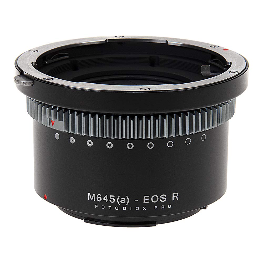 fotodiox Fotodiox Pro Iris Lens Mount Adapter With Mamiya 645 Afafd Lenses To Canon Rf Mo