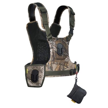 Cotton Carrier CCS G3 Camera Harness System for Two Cameras  Camo