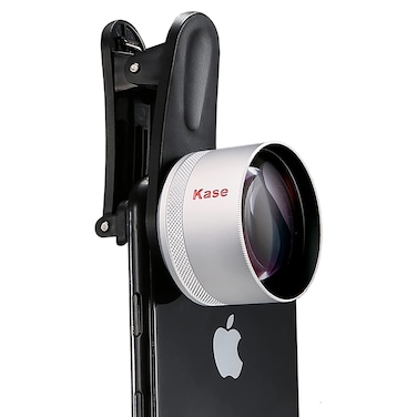 Kase Master Macro Phone Camera Lens Pro with Clip for iPhone 14 13 12 11 8 7 X XR Samsung AndroidProfessional 17mm Thread Mount Cell Phone Macro Lens Attachment with Metal Body