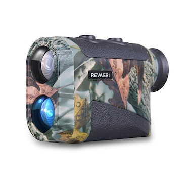 REVASRI Hunting Laser Rangefinder 8X 1800 Yards High Accuracy Range Finder with TargetLock Angle Height Horizontal Distance Measurement and Continuous Scan
