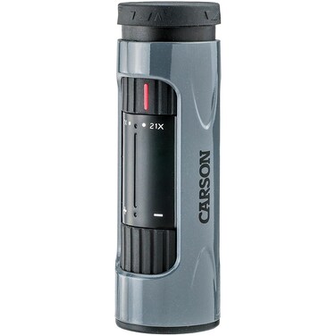 Carson MonoZoom 721x21mm Zoom Monocular ZM721Gray XXLarge