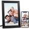 AEEZO WiFi Digital Picture Frame IPS Touch Screen Smart Cloud Photo Frame with 16GB Storage Easy Setup to Share Photos or Videos via Free Frameo APP AutoRotate Wall Mountable 101 Inch Black