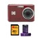 Kodak PIXPRO FZ45 Digital Camera Black Bundle with 32GB Class 10 UHSI U1 SDHC Memory Card and AA HighPerformance Alkaline Batteries 4Pack 3 Items