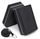 Heathyoga Yoga Blocks 2 Pack with Strap High Density EVA Foam Yoga Block and Yoga Strap Set to Support and Improve Poses and Flexibility Black