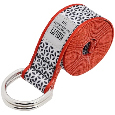 Kolti Yoga Strap8Foot Advanced Sports Stretch Band with Adjustable Metal DRing Buckle Suitable for Yoga Pilates Physical Therapy Dance Gym Exercises and Fitness Stretching Exercises