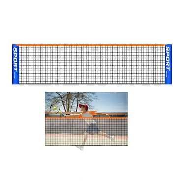 Portable Badminton Net Set for Tennis Soccer Tennis Kids Adult Volleyball Training Net IndoorOutdoor Sports Net for Garden Court Beach Backyard