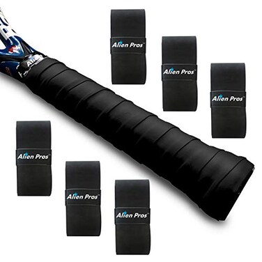 Alien Pros Tennis Racket Grip Tape  Precut and Dry Feel Tennis Grip  Tennis Overgrip Grip Tape Tennis Racket  Wrap Your Racquet for High Performance