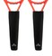 Thorza Tennis Racket Grip Cover Black Removable Protective Handle Wrap for Storage and Bag Transport Universal Racket Accessory for Active Players