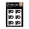 WinCraft NHL Philadelphia Flyers Face Tattoos Team Colors One Size