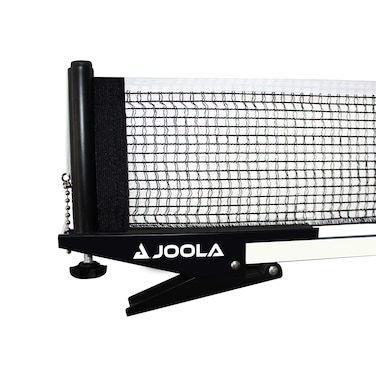 Joola Premium Inside Table Tennis Net and Post Set  Portable and Easy Setup 72 Regulation Size Ping Pong Spring Clamp Net Black