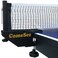 Comesee Professional Table Tennis Ping Pong Net Post Set Strength Screw Clamp with Net Clip Insert 165 Inch Width Grip Holder Tension and Height Adjustable Easy Set Up Black