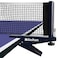 Ndashun Ping Pong Net with Clamp Professional Table Tennis Net and Post Set Adjustable Training Practice Mesh Portable Grip Holder Clip Equipment Accessories for Indoor Outdoor Navy