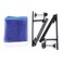 Dilwe Table Tennis Net Post Set Durable Ping Pong Net Clip Post Set with 2 Metal Clamp Posts for Indoor Outdoor Sports