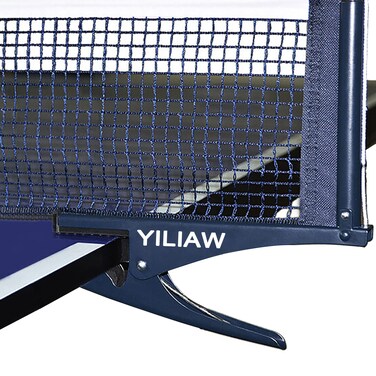 Yiliaw Collapsible Table Tennis Net 72 Professional Steel Pingpong Net Clip Grip Mesh Training Competition Portable Tension Adjustable Post Easy Set Up for Adults  Kids