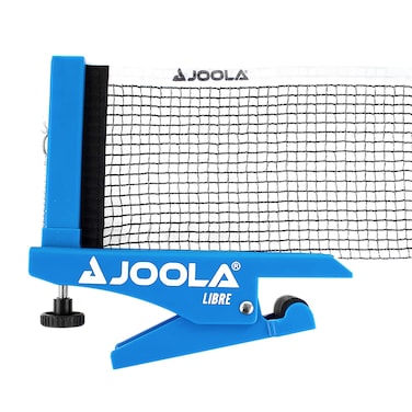 JOOLA LIBRE Table Tennis Net Set for Recreational Sports  Clamping Technology  Height Adjustable with Locking Screw