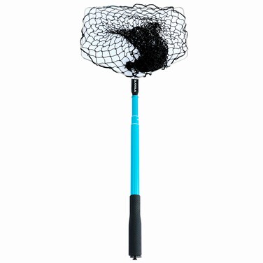JOOLA Telescoping Table Tennis Ball Pickup Net  Holds 100 Ping Pong Balls  Ping Pong Practice Net Accessory for Table Tennis Robots Serve or MultiBall TrainingBlack