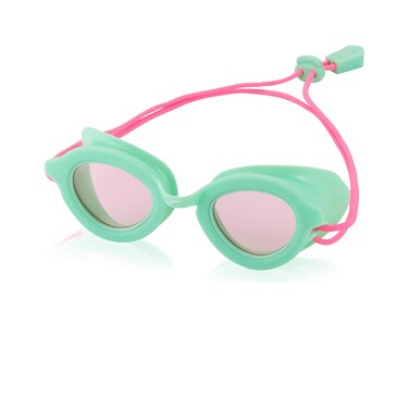 Speedo UnisexChild Swim Goggles Sunny G Ages 38 Rosey PinkClear One Size
