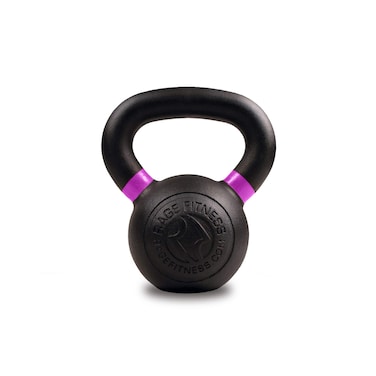 RAGE Fitness Unisexs Powder Coated Kettlebell