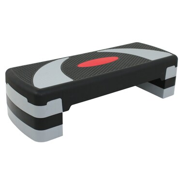 JungleA 30 Inch Adjustable Aerobic Stepper Workout Exercise Step Platform Riser 3 Levels Adjust 4  6  8 For Fitness Strength Training