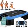 Lifepro 4In1 Aerobic Balance Board and Step Up Exercise Platform  Adjustable Multifunctional Balance Board Slant Board Steppers for Exercise  Home Workout Non Slip Stepper Platform For Balance