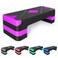 KL KLB Sport Adjustable Exercise Workout Aerobic Stepper Step Platform Trainer Purple